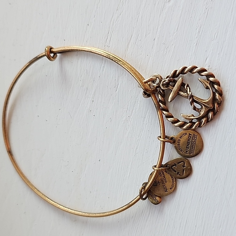 Alex and Ani anchor bracelet